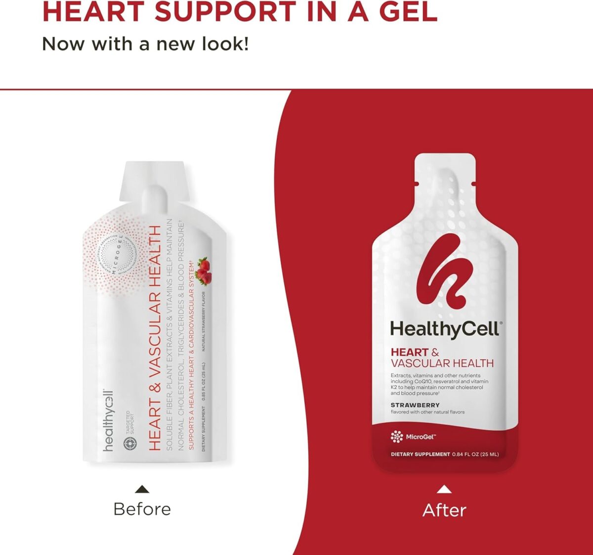 Heart & Vascular Health - Heart Health Supplement with Resveratrol, Beet Powder, Coq10, Omega-3 - Support Healthy Blood Pressure and Cholesterol Levels - Maximum Absorption - 30 Gel Packs