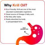 Megared Krill Oil 350Mg Omega 3 Supplement, 1 Dr Recommended Krill Oil Brand with EPA, DHA, Astaxanthin & Phopholipids, Supports Heart, Brain, Joint and Eye Health - 130 Softgels (130 Servings)