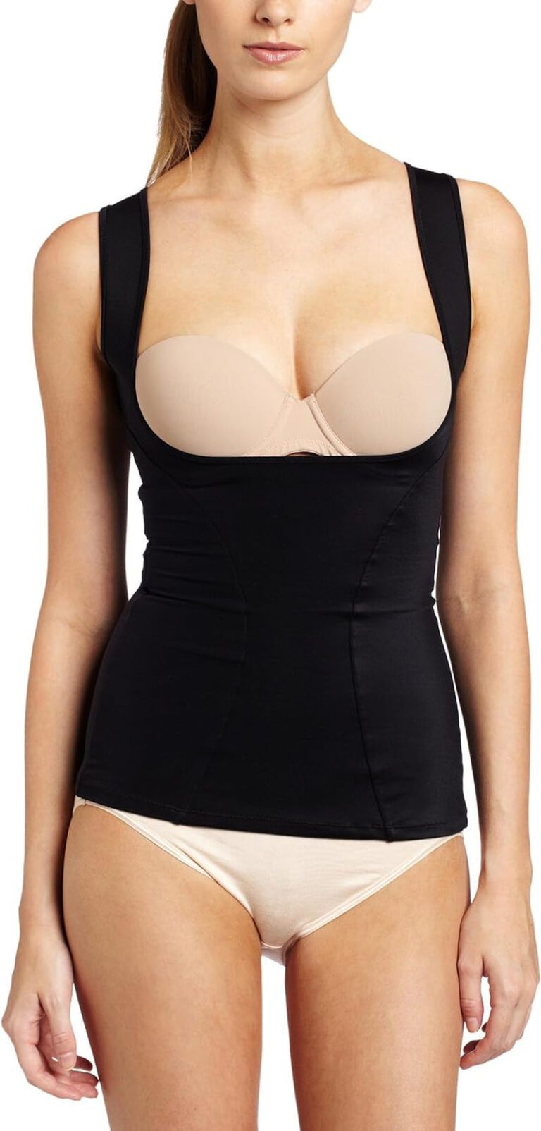 "Flawlessly Shape Your Figure with Maidenform Women's Wear Your Own Bra Shapewear Torsette FL1866"