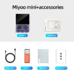 MIYOO Mini+ Portable Retro Handheld Game Console V2 Mini+ IPS Screen Classic Video Game Console Linux System - Best Gift