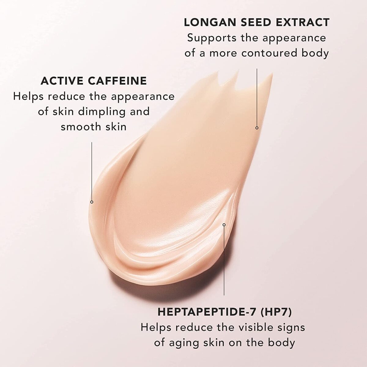 JLO BEAUTY Smooth + Seduce™ Hydrating Body Cream | Enriched with Heptapeptide-7 + Ceramides, Hydrates, Contours, Smooths + Firms Skin | 6.7 Oz