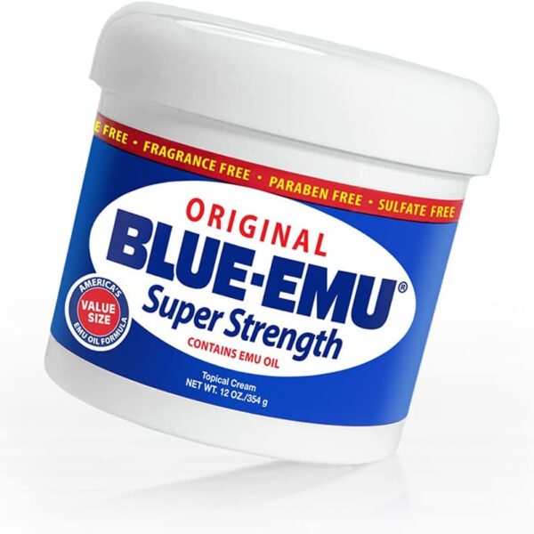 Blue Emu Muscle and Joint Deep Soothing Original Analgesic Cream, 1 Pack 12Oz,00234