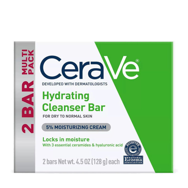 CeraVe Hydrating Cleansing Bar Soap for Dry to Normal Skin - 2 Pieces - 4.5oz/128gm Each