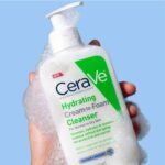 CeraVe Hydrating Cream-to-Foam Cleanser, Makeup Remover & Face Wash, with Hyaluronic 12 fl. oz /354ml