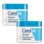 CeraVe SA Cream 12oz/340g – Renewing Salicylic Acid Body Cream for Rough & Bumpy Skin – The Original CeraVe Imported From USA