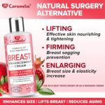 Breast Enhancement Cream for Women- Saggy Breast Lift Cream - Made in USA - Breast Enhancement Cream - Breast Firming and Lifting Cream for Saggy Breast - Breast Growth Cream for Firmer Breast (Red)