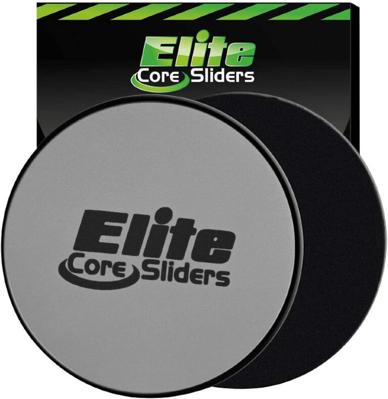 Elite Sportz Core Sliders for Working Out - Pack of 2 Compact, Dual Sided Gliding Discs for Full Body Workout on Carpet or Hardwood Floor - Fitness & Home Exercise Equipment - Small Gift for Athletes