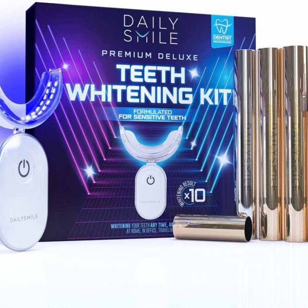 "Dailysmile Pro Teeth Whitening Kit - Achieve a Bright and Confident Smile in Just 10 Minutes!"