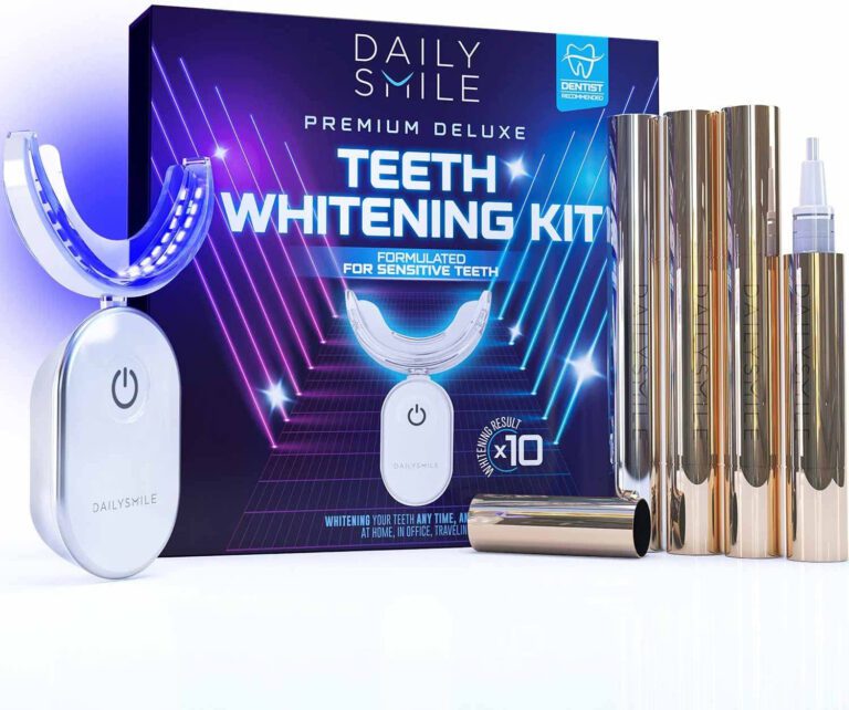 "Dailysmile Pro Teeth Whitening Kit - Achieve a Bright and Confident Smile in Just 10 Minutes!"