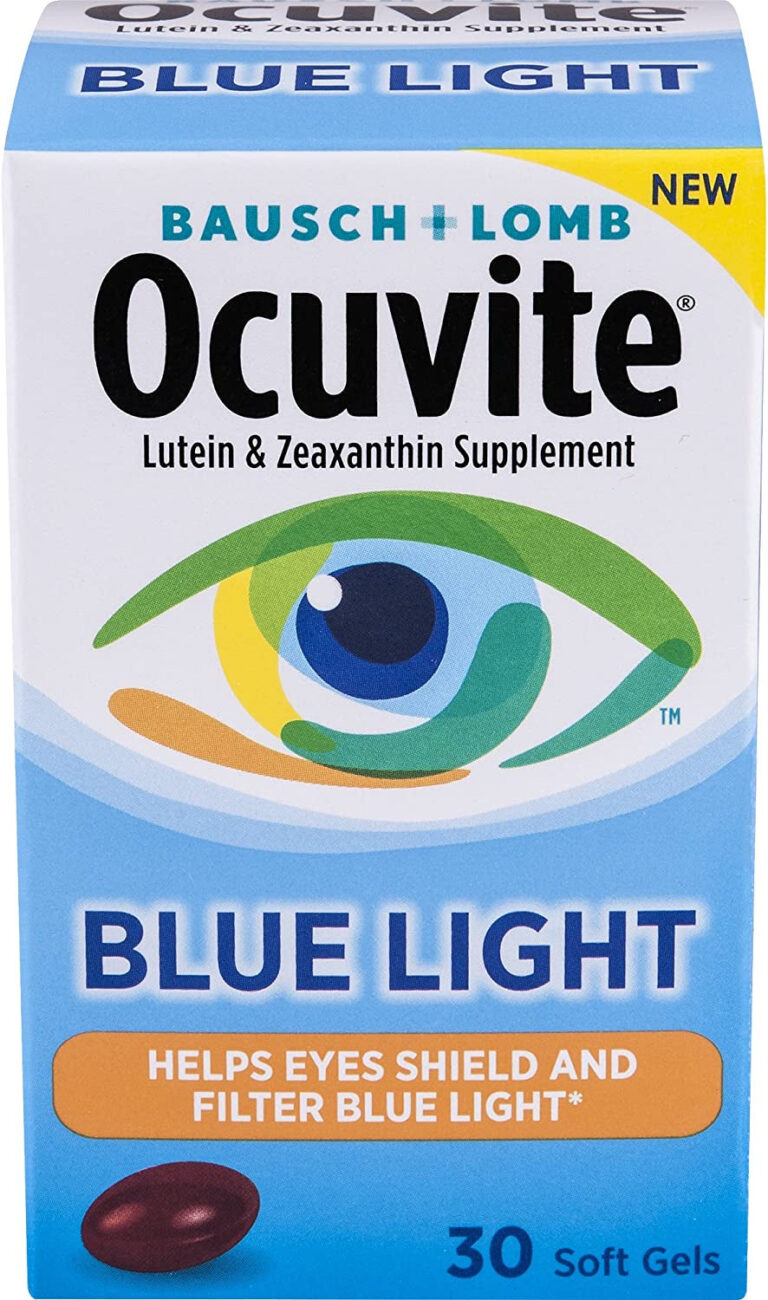 Bausch + Lomb Ocuvite Lutein 25Mg Lutein & Zeaxanthin Supplement, 30 Softgels