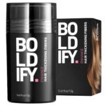 BOLDIFY Hair Fibers (56G) Fill in Fine and Thinning Hair for an Instantly Thicker & Fuller Look - Best Value & Superior Formula -14 Shades for Women & Men - DARK BROWN