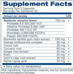 Natural Joint Support Supplement - Proteolytic Enzymes for Maximum Joint Support and Back Support - 270 Count for Men and Women