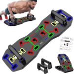 "Ultimate Portable Push Up Powerhouse: AERLANG 10-in-1 Foldable Push Up Board - Unleash Your Full Strength Potential!"