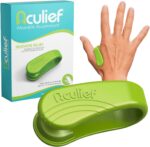 Aculief - Award Winning Natural Headache, Migraine, Tension Relief Wearable – Supporting Acupressure Relaxation, Stress Alleviation, Tension Relief and Headache Relief - 2 Pack (Green)