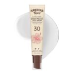 "Hydrating Hawaiian Tropic Face Serum SPF 30 with Hyaluronic Acid - Travel Size Sunscreen for Women and Men"