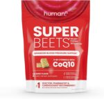 Advanced Heart Health Supplement - Superbeets Heart Chews with 100mg CoQ10, Beetroot, and Grape Seed Extract, 60 Count