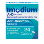 Imodium A-D Diarrhea Relief Caplets, Loperamide Hydrochloride, 24 Ct.