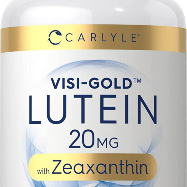 Carlyle Lutein and Zeaxanthin 20Mg | 300 Softgels | Eye Health Vitamins | Non-Gmo & Gluten Free Supplement