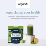 "Revitalize Your Body with Organifi Green Juice - 30-Day Supply of Organic Superfood Powder for Ultimate Total Body Wellness and Stress Relief"