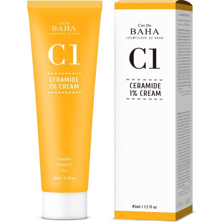 C1 Ceramide + Niacinamide Serum - Skin Nourishment, Hydration & Vitality, 1.5 Fl Oz (45Ml) Cos De BAHA