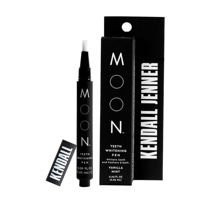 MOON Teeth Whitening Pen - Elixir III by Kendall Jenner – Brush Every Tooth White - On-The-Go Whitener for a Brighter Smile - 30+ Uses - Vegan - Vanilla Mint