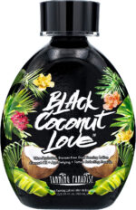 Black Coconut Love Tanning Lotion: Age-Defying, Tattoo Protecting, Ultra Hydrating - 13.5oz