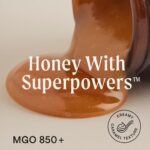 Manukora Raw Manuka Honey, MGO 850+ from New Zealand, Non-Gmo, Monofloral, Traceable from Hive to Hand, Daily Digestive & Immune Support - 250G (8.82 Oz)