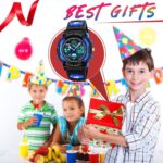 ATIMO LED Multi Function Waterproof Watch for Kids - Kids Gifts