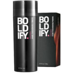 BOLDIFY Hair Fibers (56G) Fill in Fine and Thinning Hair for an Instantly Thicker & Fuller Look - Best Value & Superior Formula -14 Shades for Women & Men - DARK BROWN