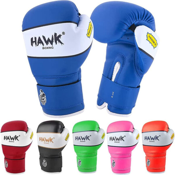 Hawk Sports Boxing Gloves for Kids for Full Punching & Blocking Power, Kids’ Boxing Gloves for Safe Sparring & Training