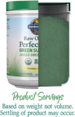 Garden of Life Raw Organic Perfect Food Green Superfood Juiced Greens Powder - Original Stevia-Free, 30 Servings, Non-Gmo, Gluten Free Whole Food Dietary Supplement, Alkalize, Detoxify, Energize