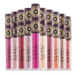 "Shimmering Beauty: Nicole Miller 10 Pc Lip Gloss Collection - Vibrant and Long-Lasting Colors for Women and Girls (Green)"