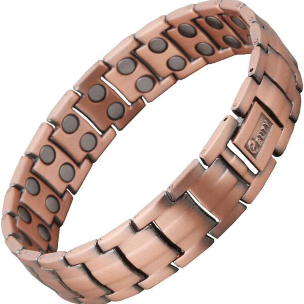 "Stylish and Therapeutic EBUTY Copper Bracelet for Men - Enhance Your Style and Well-being!"