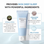 SKIN1004 Hyalu-Cica Sleeping Pack 3.38 Fl.Oz, 100Ml Melatonin Hyaluronic Acid Centella Asiatica Extract Moist and Revitalization Multi Care Solutions