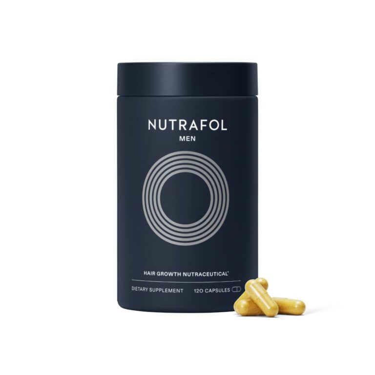 "Get Fuller, Thicker Hair with Nutrafol Men's Hair Growth Supplements - Dermatologist Recommended, Clinically Tested for Visible Results - 1 Month Supply"