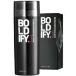 BOLDIFY Hair Fibers (56G) Fill in Fine and Thinning Hair for an Instantly Thicker & Fuller Look - Best Value & Superior Formula -14 Shades for Women & Men - DARK BROWN