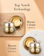 "Revitalize and Rejuvenate with Sooryehan Boyun Cream Gift Set - Experience Deep Nourishment and Firmness for Your Skin. Korean Skin Care Infused with Panax Ginseng and Natural Herbs. Perfect Christmas Gift!"