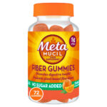 Metamucil Fiber Supplement Gummies -Plant-Based Fiber Blend Plant - Sugar Free Orange Flavor - 5g Prebiotic Plant Based Fiber Blend - 72 Ct