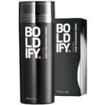 BOLDIFY Hair Fibers (56G) Fill in Fine and Thinning Hair for an Instantly Thicker & Fuller Look - Best Value & Superior Formula -14 Shades for Women & Men - DARK BROWN