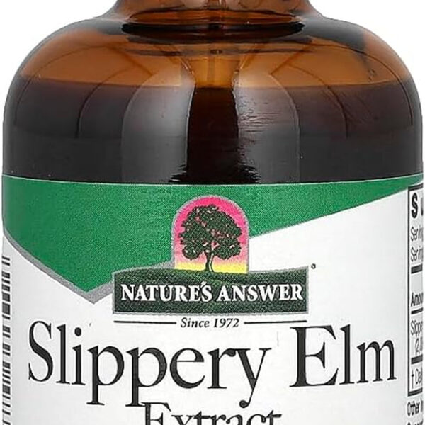 Alcohol-Free Slippery Elm Extract - 2 fl oz by Nature's Answer