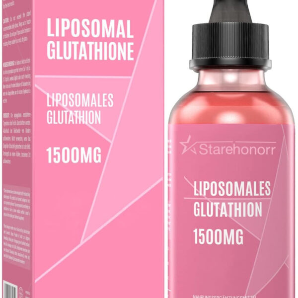 Liposomal Glutathione Liquid 1500 Mg, Reduced Glutathione, 2.02 Oz