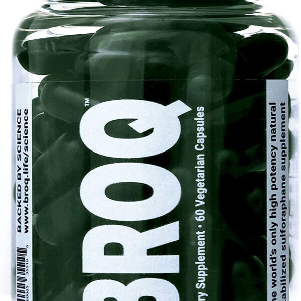 BROQ - the Gold Standard of Sulforaphane Supplements - More than 2X Any Other Product - See Independent Lab Tests - the World’S Only High Potency Natural Stabilized Sulforaphane - Same as Prostaphane