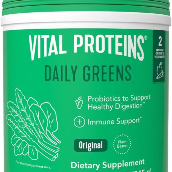 "Vital Proteins Daily Greens Powder - Boost Your Health, 8.6 OZ"