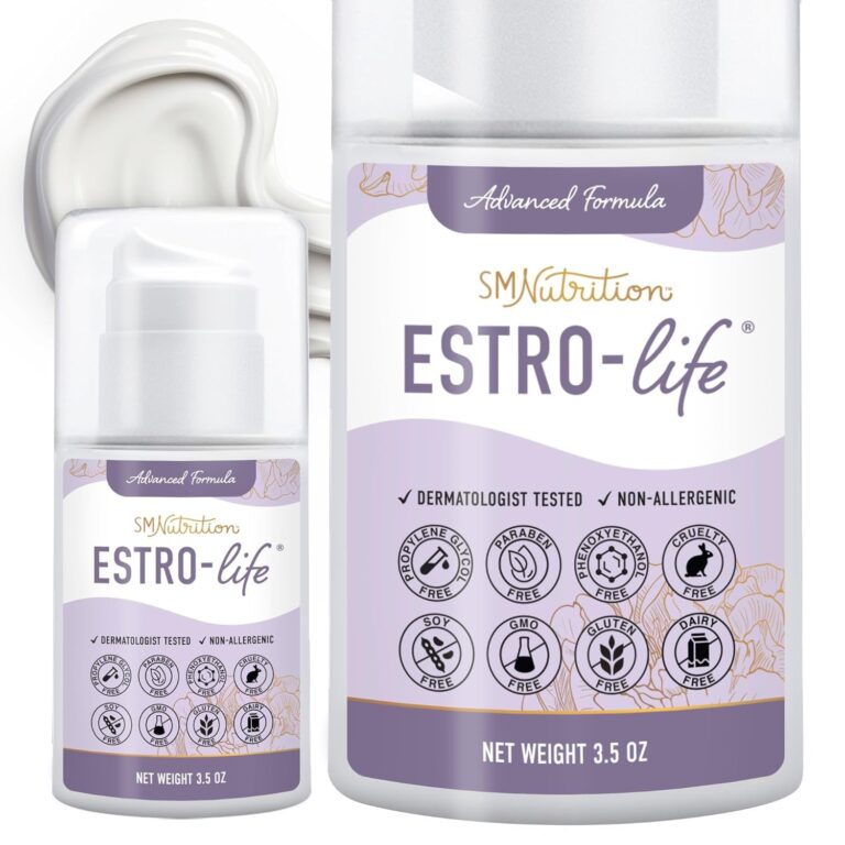 Estrogen Micronized Estriol Cream (84 Servings, 3.5Oz Pump) 175Mg of USP | for Balance at Midlife* | Dermatologist-Tested, Hypoallergenic, Soy-Free, Dairy-Free, Cruelty-Free | Advanced Formula