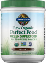 Garden of Life Raw Organic Perfect Food Green Superfood Juiced Greens Powder - Original Stevia-Free, 30 Servings, Non-Gmo, Gluten Free Whole Food Dietary Supplement, Alkalize, Detoxify, Energize