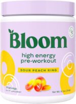 "Boost Your Workout with Bloom Nutrition's Strawberry Mango High Energy Preworkout Sticks!"