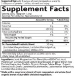 Garden of Life Dr. Formulated Whole Food Magnesium 197.4G Powder Orange,40 Servings, Non-Gmo, Vegan, Gluten & Sugar Free Supplement with Probiotics - Best for Anti-Stress, Calm & Regularity - Free & Fast Delivery