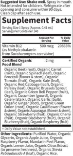 Garden of Life B12 Vitamin - Mykind Organic Whole Food B-12 for Metabolism and Energy, Raspberry, 2Oz Liquid - Free & Fast Delivery