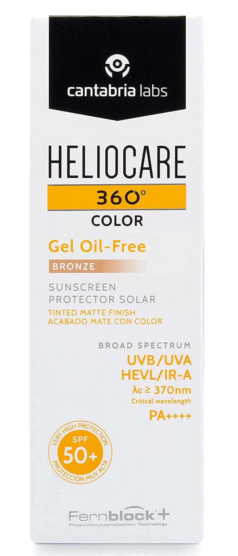 Heliocare 360 Color Gel Oil-Free Spf50 + Bronze 50Ml