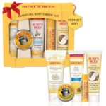 "Ultimate Holiday Skincare Set: Burt's Bees 6-Piece Stocking Stuffers - Pomegranate Lip Balm, Almond Milk & Honey Hand Creams, Coconut Foot Cream, Lemon Butter Cuticle Cream & Hand Salve"